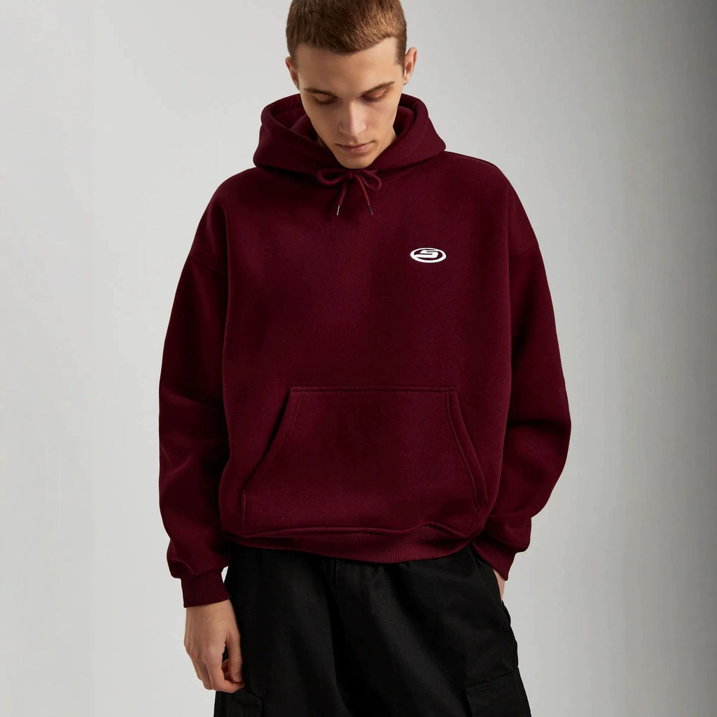 Men's Dark Gothic Long Sleeve Hooded Graphic Print Sweatshirt Jacket
