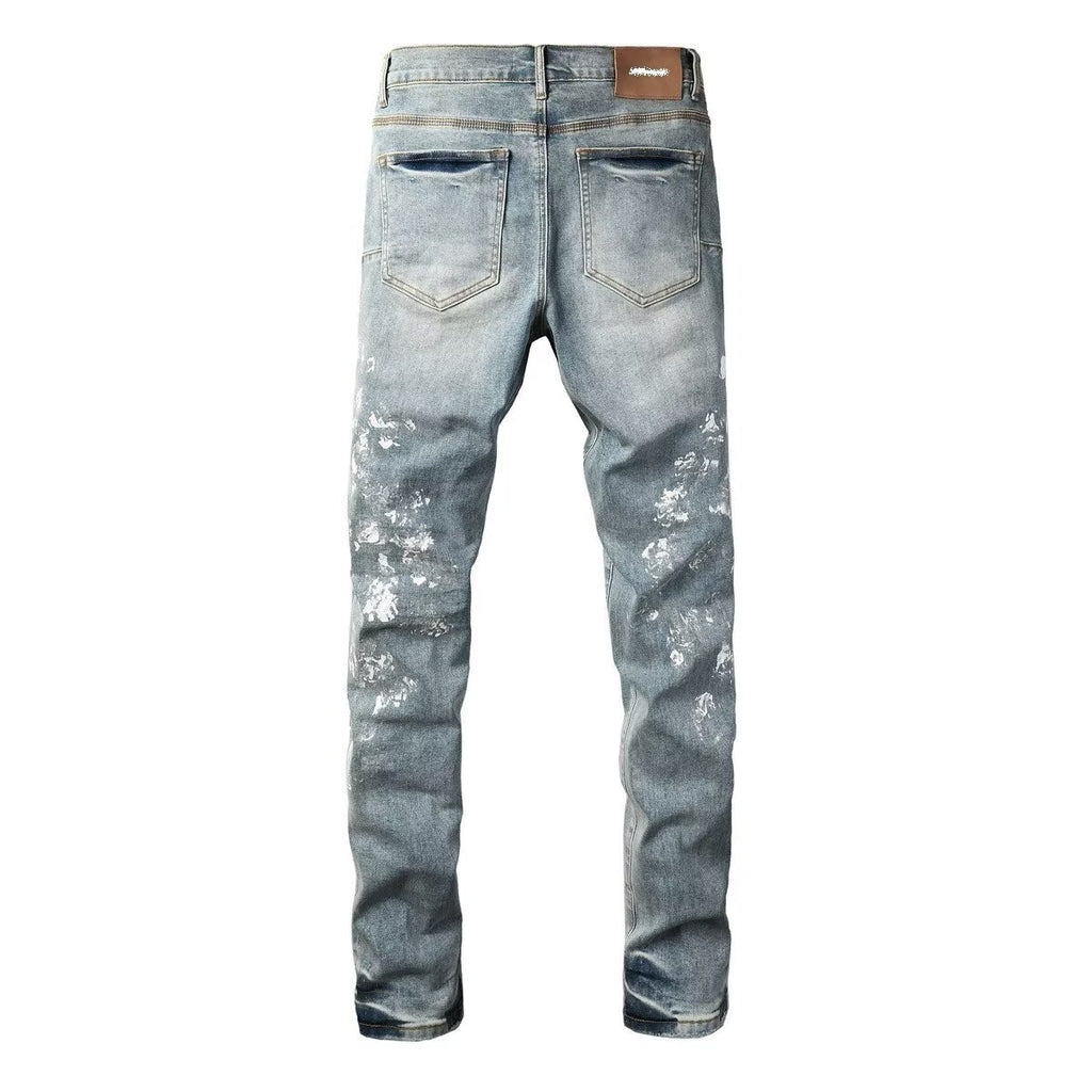 Men's Street Casual Slim Fit Stretch Denim Jeans