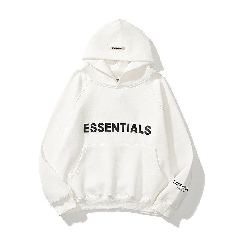 Plus Size Raglan Sleeve Hooded Pullover Sweatshirt