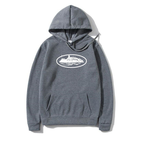 Casual Hooded Long Sleeve Loose Pullover Sweatshirt
