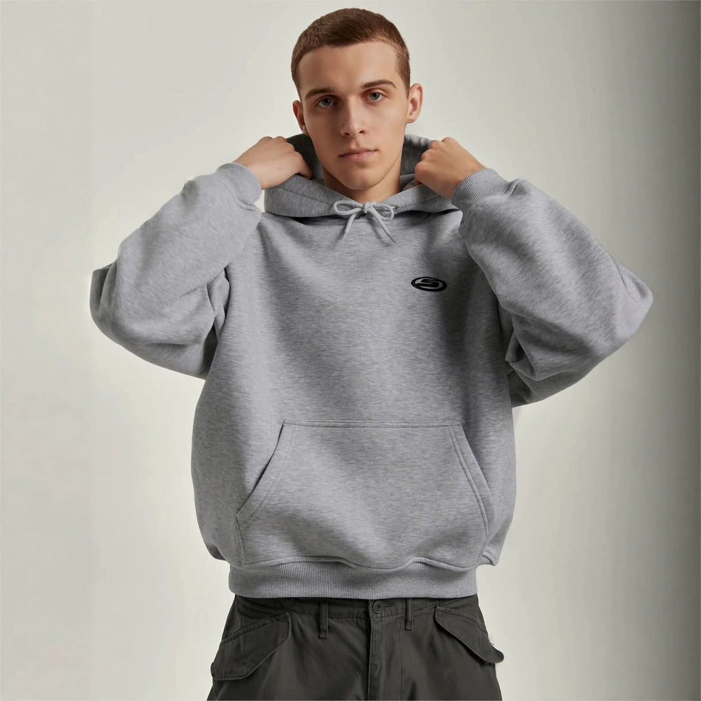 Men's Dark Gothic Long Sleeve Hooded Graphic Print Sweatshirt Jacket